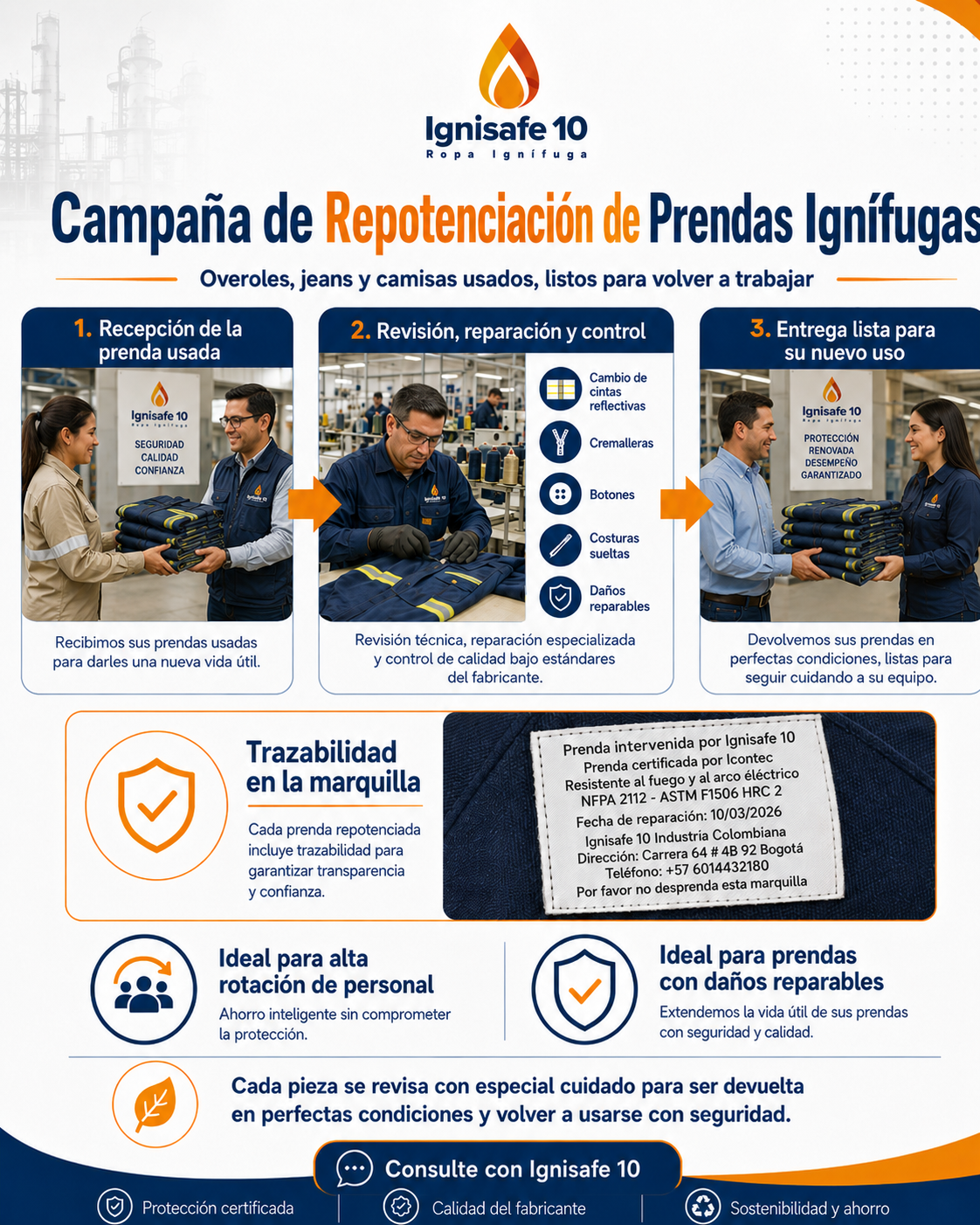 Repotenciación de prendas